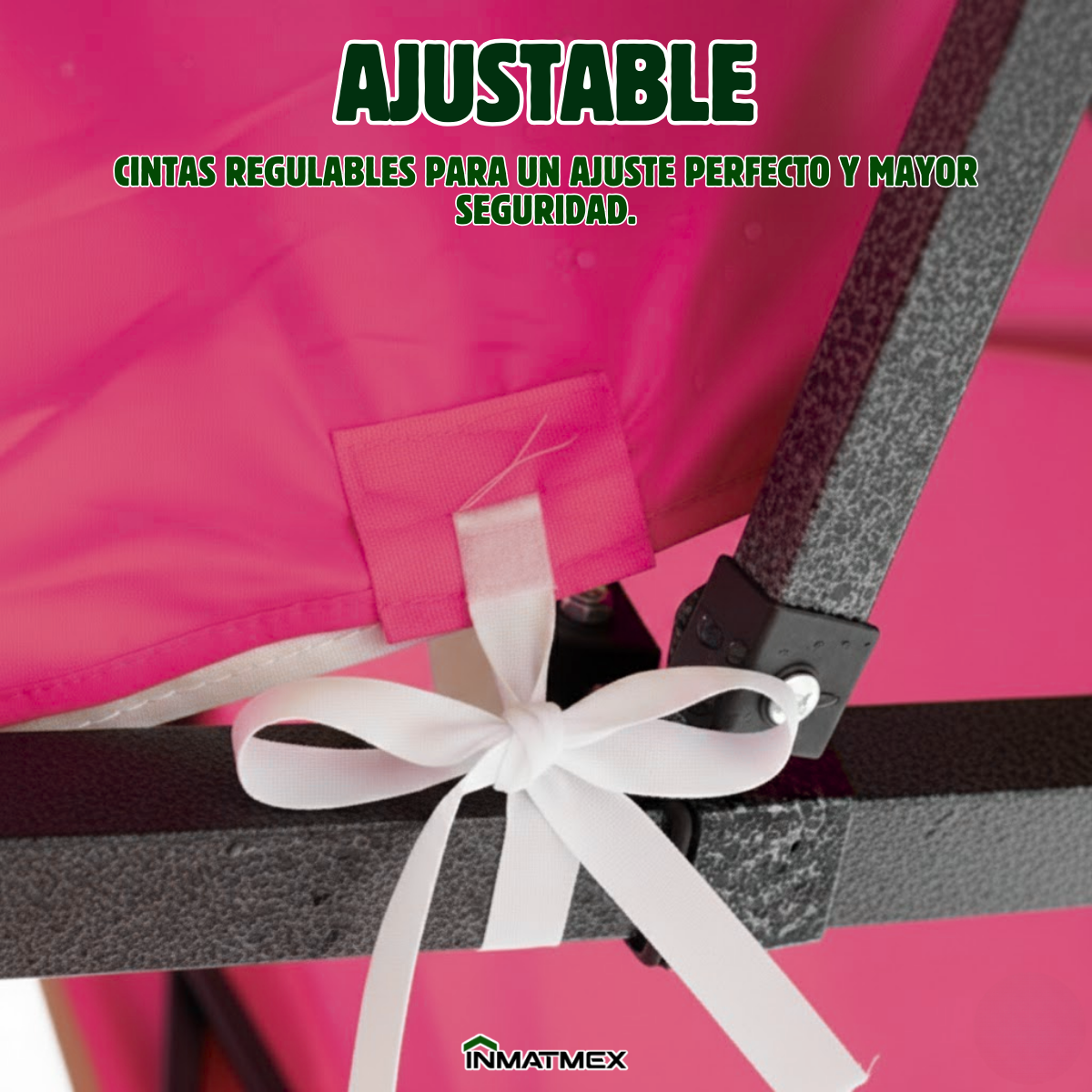 Repuesto de Toldo Para Carpa 3 X 3 M Rosa
