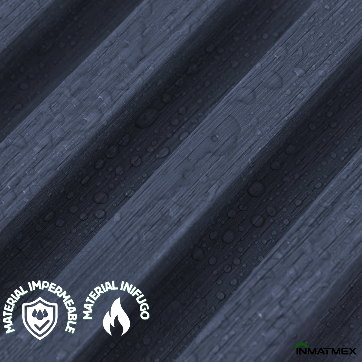 Lambrin WPC Para Interior - GRIS 100 CM