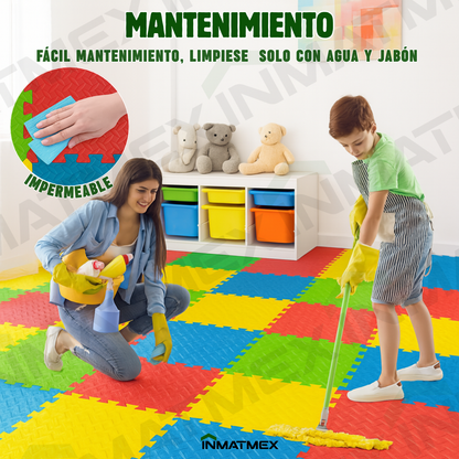 Piso EVA Multicolor Pack 4 Pz