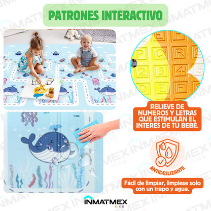 Tapete de Bebé Jirafa Doble Vista LDPE