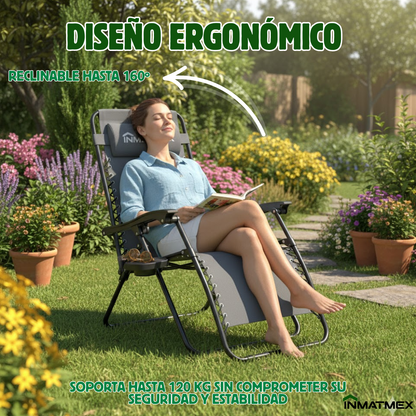 Camastro Gravedad Cero Gris