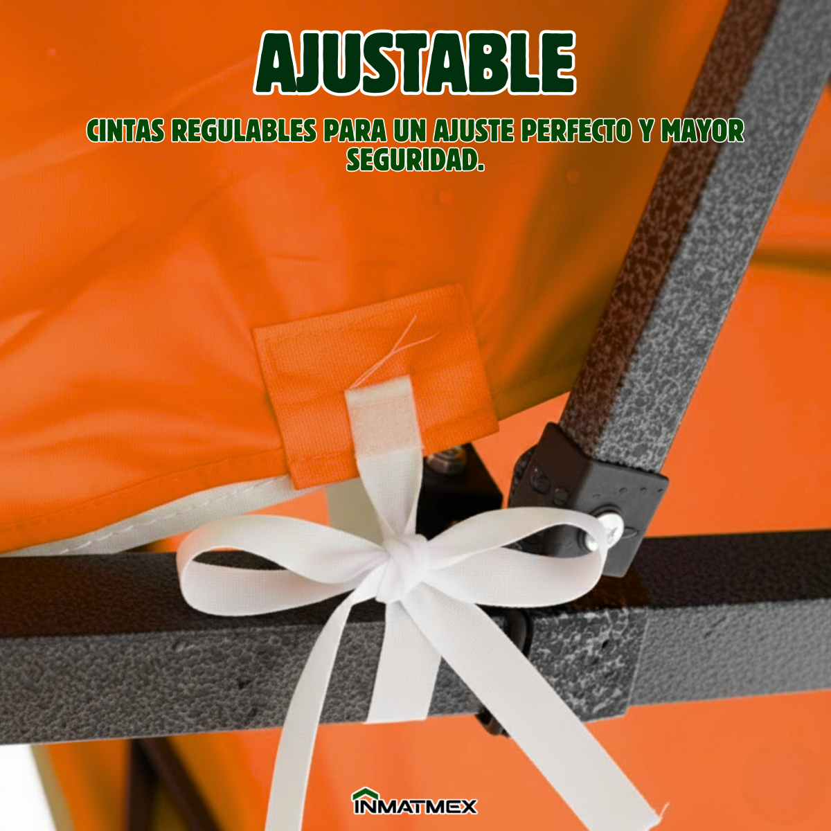 Repuesto de Toldo Para Carpa 3 X 3 M Naranja