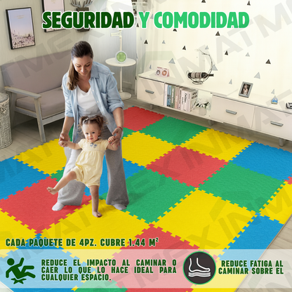 Piso EVA Multicolor Pack 4 Pz