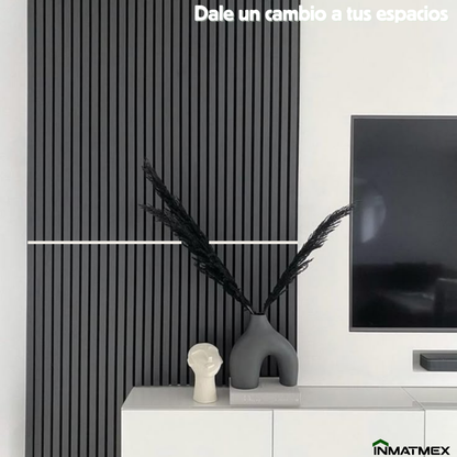 Lambrin WPC Para Interior - GRIS 100 CM