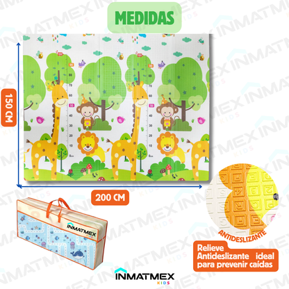 Tapete de Bebé Jirafa Doble Vista LDPE