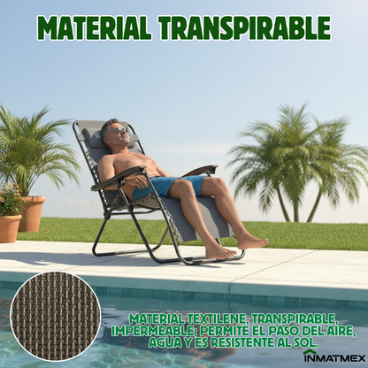 Camastro Gravedad Cero Gris