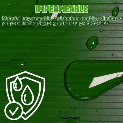Cinta Verde Rompevientos Para Malla Ciclonica 6.9 CM