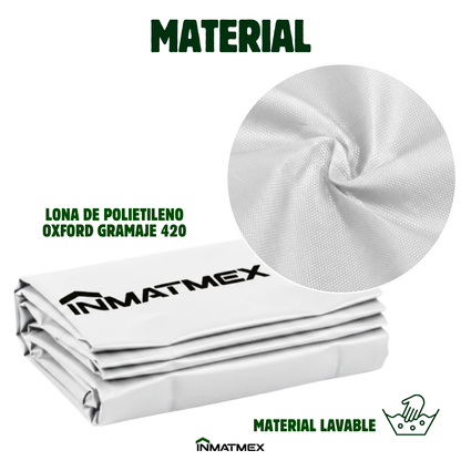 Repuesto de Toldo Para Carpa 3 X 3 M Blanco