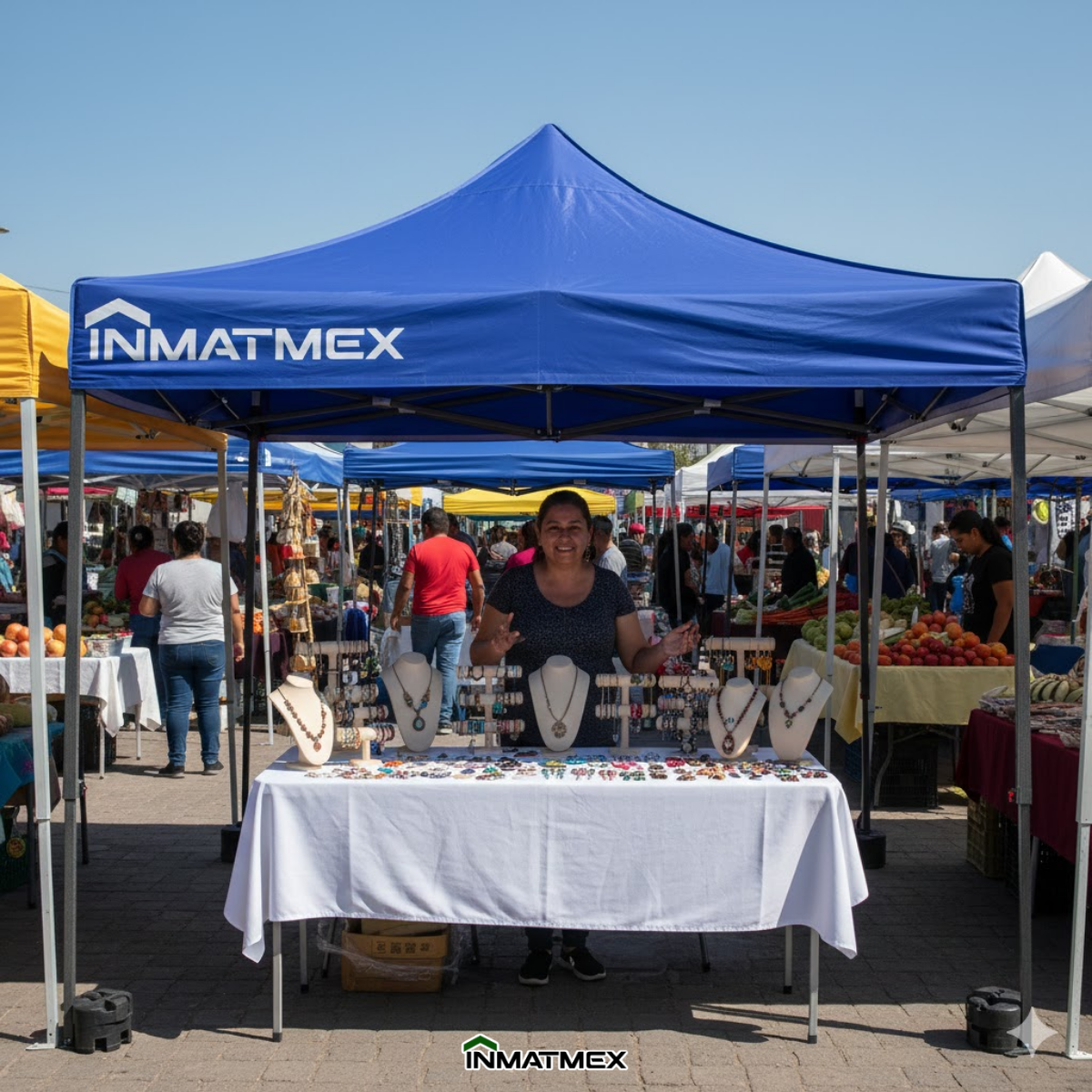 Repuesto de Toldo Para Carpa 3 X 3 M Azul