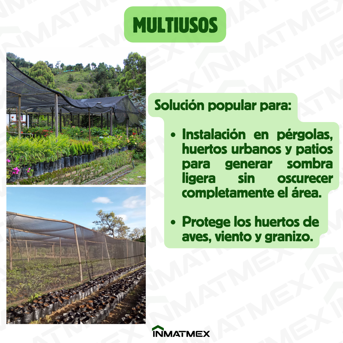 Rollo Malla Sombra Raschel 50% Sombra 4 M X 100 M NEGRO