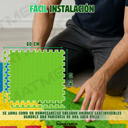 Piso EVA Multicolor Pack 4 Pz