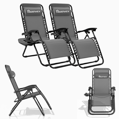 Camastro Gravedad Cero Gris