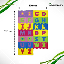 Cargar imagen en el visor de la galería, Tapete Fomi Abecedario Foamy Didáctico Bebés Niños 26 Pzs
