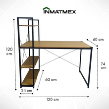 Cargar imagen en el visor de la galería, Escritorio Con Repisas INMATMEX
