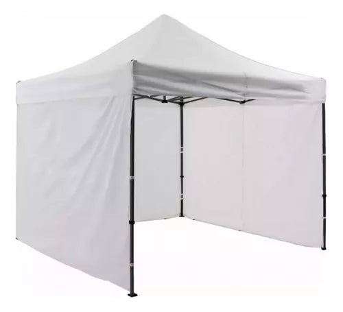 Carpa Plegable 3x3 Con Paredes Azul Armazón Reforzado