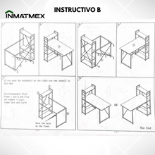 Cargar imagen en el visor de la galería, Escritorio Con Repisas INMATMEX

