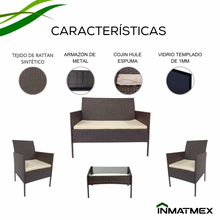 Cargar imagen en el visor de la galería, Sala Estilo Rattan
