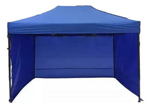 Cargar imagen en el visor de la galería, Carpa Plegable 2x3 Armazón Reforzado Con Paredes Azul
